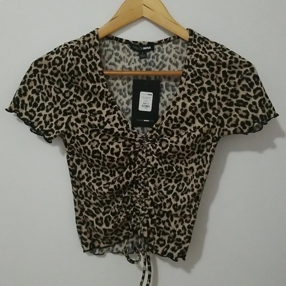 Fashion Nova ruched  top - Picture 2 of 4